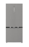 Whirlpool 83cm Frost Free Fridge Freezer - Stainless Steel | WHK26613X5UK