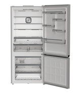 Whirlpool 83cm Frost Free Fridge Freezer - Stainless Steel | WHK26613X5UK