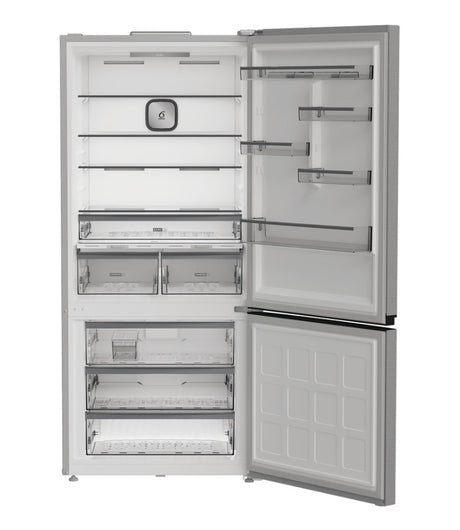 Whirlpool 83cm Frost Free Fridge Freezer - Stainless Steel | WHK26613X5UK