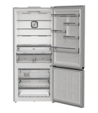 Whirlpool 83cm Frost Free Fridge Freezer - Stainless Steel | WHK26613X5UK