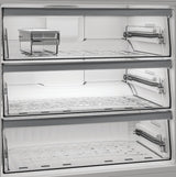 Whirlpool 83cm Frost Free Fridge Freezer - Stainless Steel | WHK26613X5UK