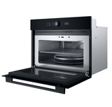 Whirlpool W5 Built-In Combi Microwave - Black | WMW57DHMBUK
