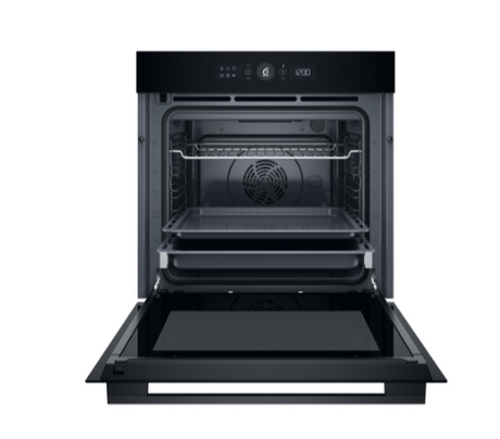 Whirlpool W5 Pyrolytic Built-In Electric Single Oven - Black | WOI5S8PM1BA