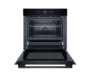 Whirlpool W5 Pyrolytic Built-In Electric Single Oven - Black | WOI5S8PM1BA