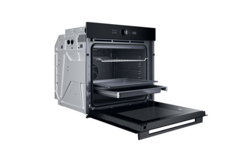 Whirlpool W5 Pyrolytic Built-In Electric Single Oven - Black | WOI5S8PM1BA