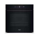 Whirlpool W5 Pyrolytic Built-In Electric Single Oven - Black | WOI5S8PM1BA