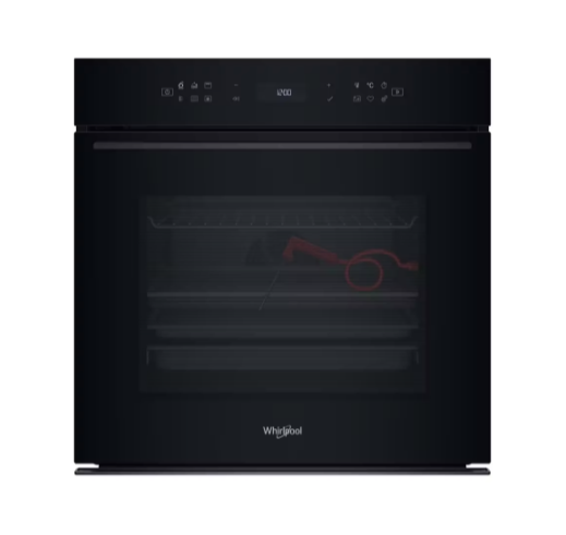 Whirlpool W7 Pyroclean Built-In Electric Single Oven - Black | WOI78FPT1SBA