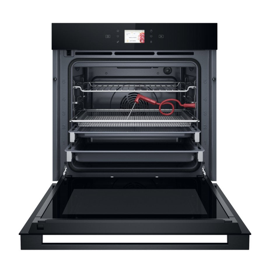 Whirlpool W9 73L Pyrolytic Electric Oven - Black | WOI98FPT2SBA