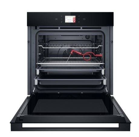 Whirlpool W9 73L Pyrolytic Electric Oven - Black | WOI98FPT2SBA