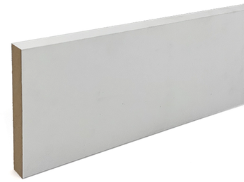 Primed Architrave Shaker Plain White 18 x 95mm x 5.4m | WPPA95