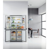 Whirlpool Non Plumbed 4 Door American Fridge Freezer- Stainless Steel│WQ9 B1L 1