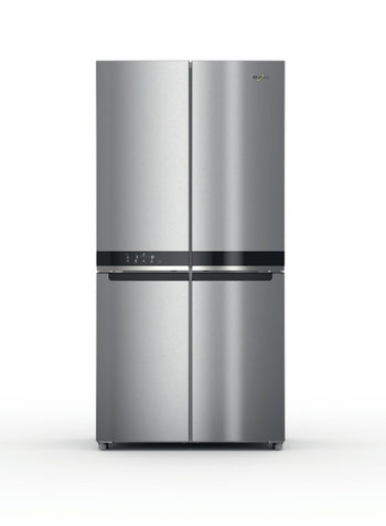 Whirlpool 4 Door American Fridge Freezer - Stainless Steel | WQ9 B2L G