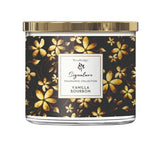 Vanilla Bourbon Tumbler Jar Candle 410g | WTT014