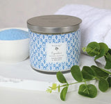 Woodbridge White Linen & Sea Salt Tumbler Jar Candle 410g | WTT017