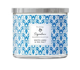 Woodbridge White Linen & Sea Salt Tumbler Jar Candle 410g | WTT017