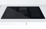 Whirlpool 83cm Vented Glass Ceramic Induction Hob - Filter Kit Included - Black | WVH 92 K F KIT/1