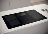 Whirlpool 83cm Vented Glass Ceramic Induction Hob - Filter Kit Included - Black | WVH 92 K F KIT/1