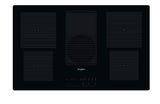 Whirlpool 83cm Vented Glass Ceramic Induction Hob - Filter Kit Included - Black | WVH 92 K F KIT/1