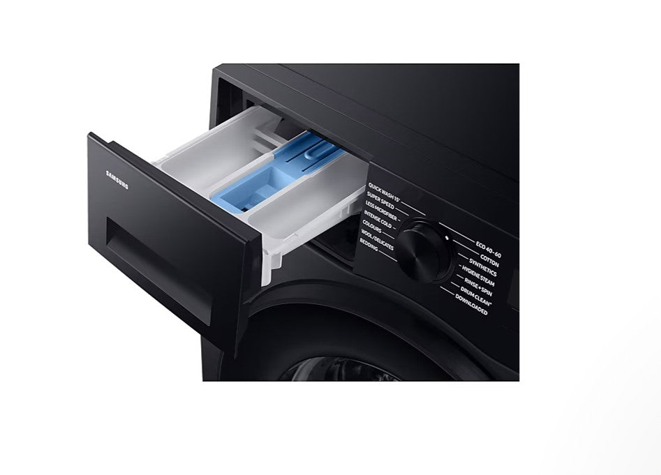 Samsung Series 5 AI Energy WiFi-enabled 11kg 1400 Spin Freestanding Washing Machine - Black | WW11DG5B25ABEU