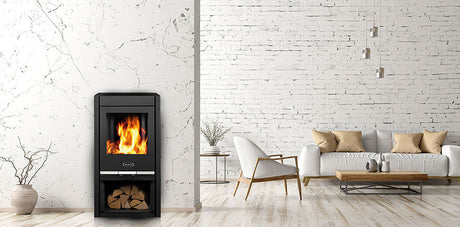 Waterford Stanley Solis F500 Curve Wood Stove