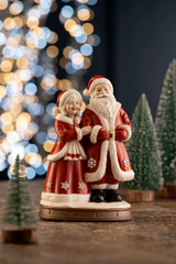 Aynsley Mr & Mrs Claus Figurine | XMAS30856
