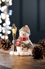 Aynsley Snowman Lamp Post LED | XMAS30861