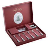 Aynsley Little Robin Christmas Tree Pastry Set | XMAS40906