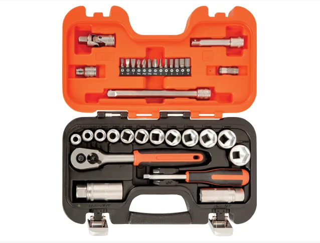 Bahco 8'' Drive Socket Set 34 Piece | XMS15SET38SD