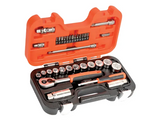 Bahco 8'' Drive Socket Set 34 Piece | XMS15SET38SD