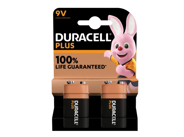 Duracell 9V Battery Twin Pack | XMS24BAT9V2