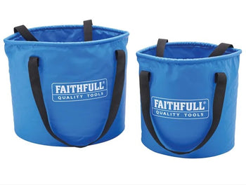 Faithfull 12L & 20L Collapsible Bucket Pack │ XMS25BUCKET