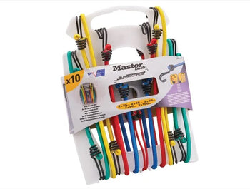 Master Lock 10 Piece Bungee Set │ XMS25BUNGEE