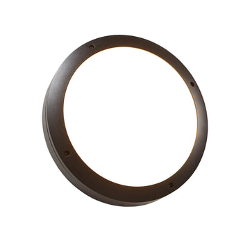 Rosa 20w LED Round Bulkhead Black | ZN-39742-BLK