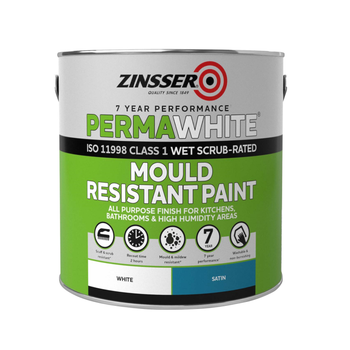 Zinsser Perma White Interior Satin 5L | ZN610337