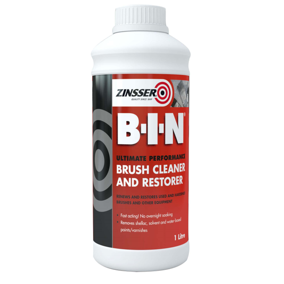 Zinsser B-I-N Brush Cleaner & Restorer 1L | ZN612515