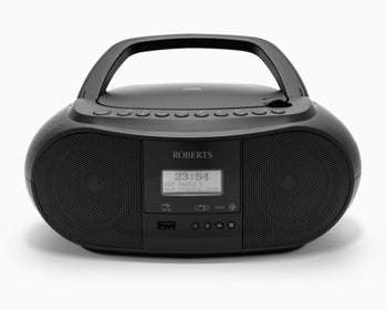Roberts Zoombox 4 CD Player / Bluetooth - Black | ZOOMBOXBK