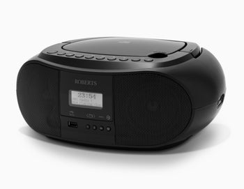 Roberts Zoombox 4 CD Player / Bluetooth - Black | ZOOMBOXBK