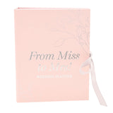 Miss To Mrs Wedding Planner | AM165