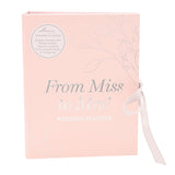 Miss To Mrs Wedding Planner | AM165