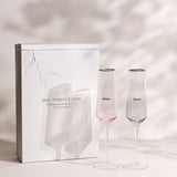 Amore Set Of 2 Flute Glasses - Always & Forever | AM220