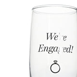 Amore Champagne Flutes Set Of 2 - Engaged | AM255
