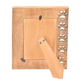 Best Of Breed Paw Prints Mango Wood Frame 4x6 | BB610