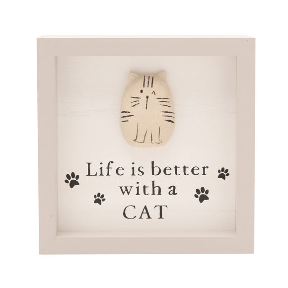 Best Of Breed Plaque - Life Is Better With A Cat | BB632C
