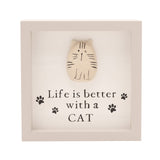 Best Of Breed Plaque - Life Is Better With A Cat | BB632C