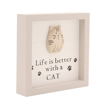 Best Of Breed Plaque - Life Is Better With A Cat | BB632C