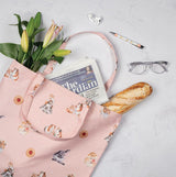 Wrendale Piggy in the Middle Foldable Shopping Bag | BGF003