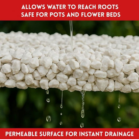 FlowChem Rock Glue Pro Heavy-Duty Gravel, Stone, Mulch Binder & Joint Sealer