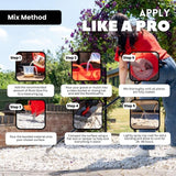 FlowChem Rock Glue Pro Heavy-Duty Gravel, Stone, Mulch Binder & Joint Sealer