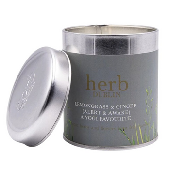 Herb Lemongrass & Ginger Tin Candle | HTS-LG