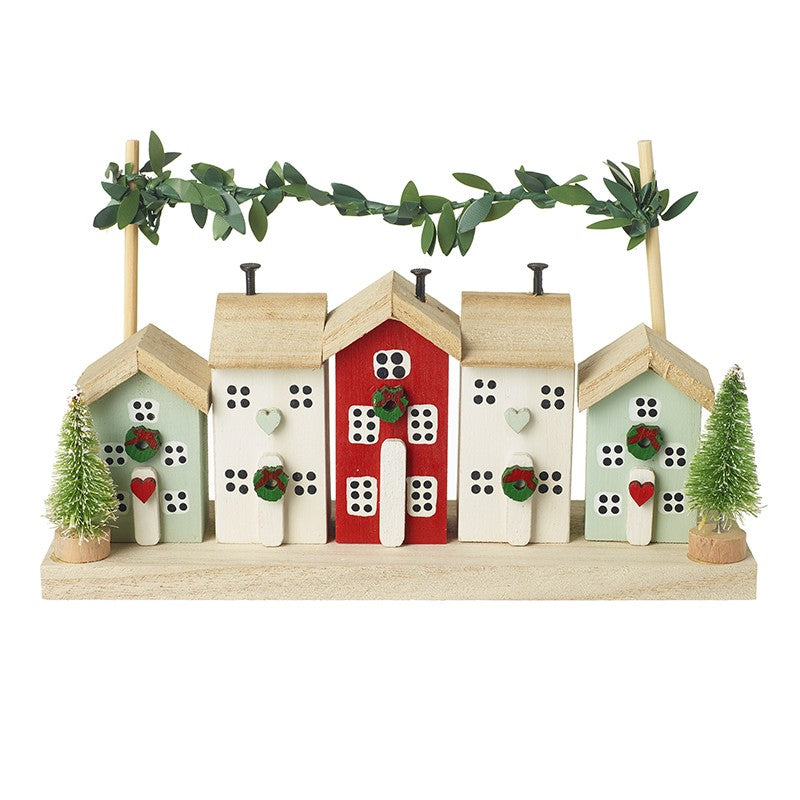 Heaven Sends Festive Wooden Houses | BYZ403